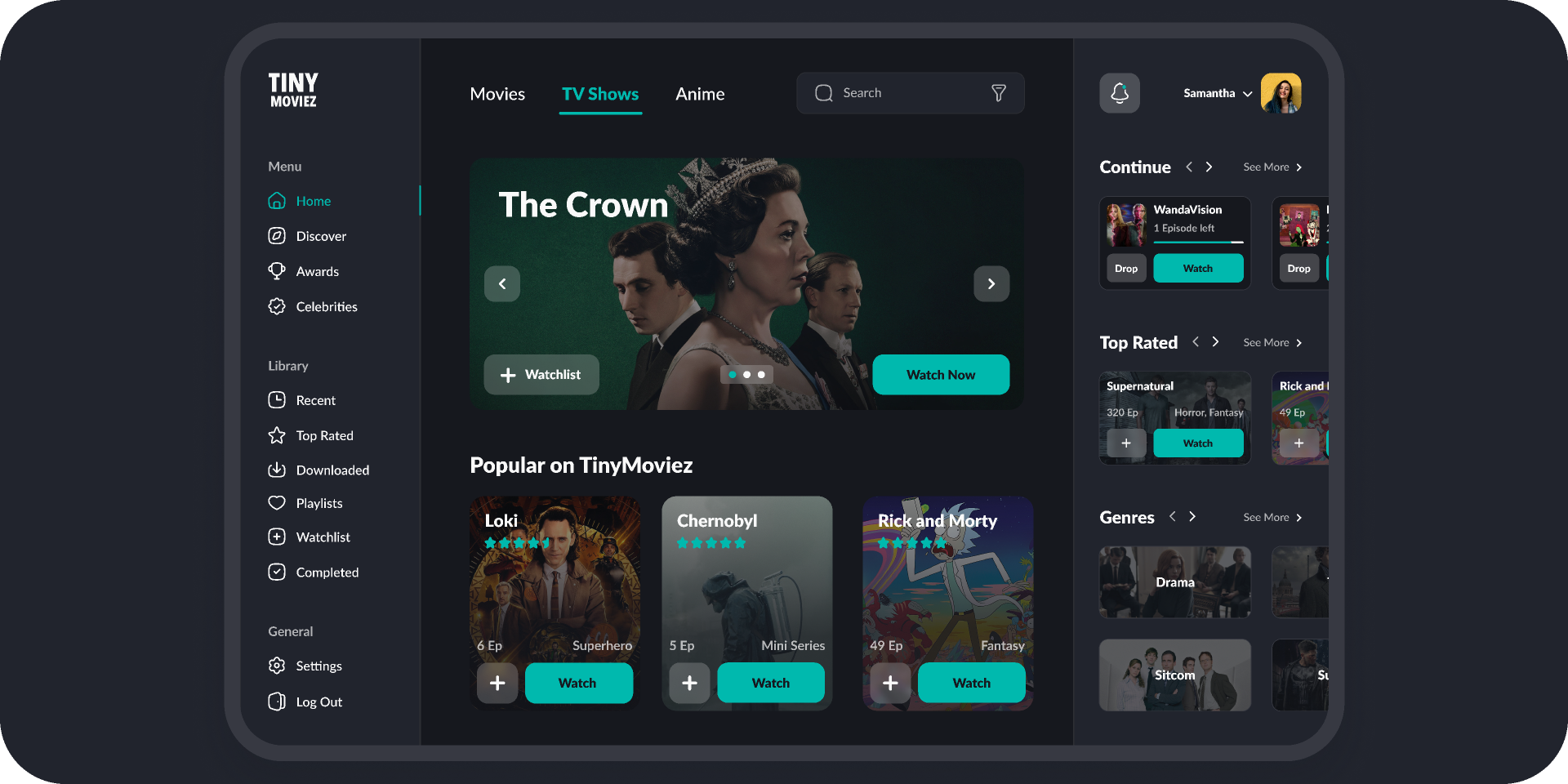 F2movies Streaming Interface